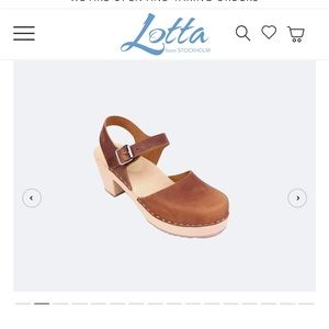 Highwood Brown Clogs in Oiled Nubuck sz 40